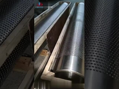 필름 라미네이션용 진공 흡수 롤러, 금속화