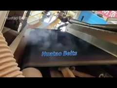 목재 기반 패널 제조용 구멍 뚫린 전압 벨트