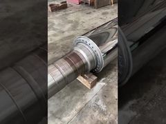 부직포 라인을 위한 높은 열 효율 가열 캘린더 롤