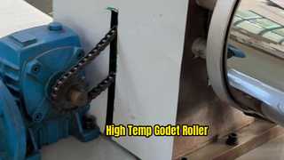 Godet Roller 고온 섬유 생산