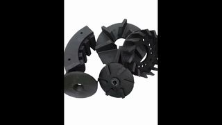 광업 부양 셀 PU 고무 로터 고정자 구성 요소 #RotorStator #PUWearParts#PolyurthanRubber