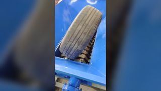 고무 재활용을 위한 이중 샤프트 슈레더 파쇄 자동차 타이어