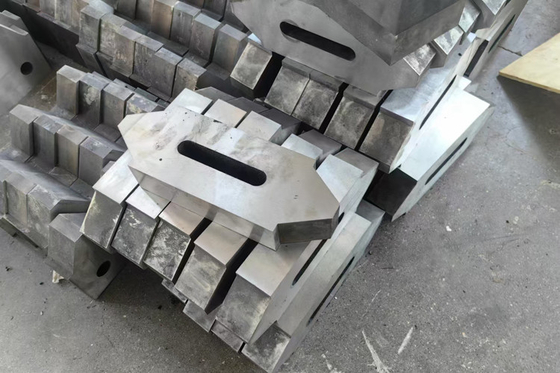 D2 Material Single Shaft Shredder Blade For Tyre Recycling