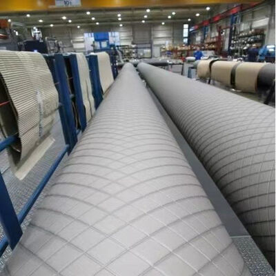 Anti-stick High Friction Coating Carbon Fiber Contact Roll with Runout 0.1mm Cylindricality 0.1mm and Dynamic Balance G2.5 Level