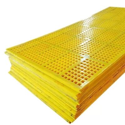 ISO 14001-Certified Polyurethane Screen Mat with Precision 0.1mm Slot Tolerances for Material Screening