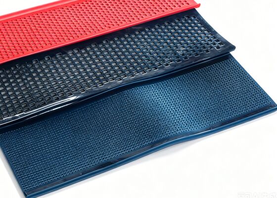Modular PU Flip Flop Screen Panels 80 Shore A Hardness for Aggregate