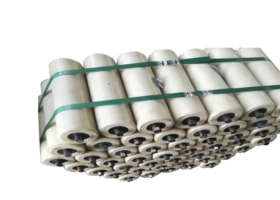 Galvanized Steel Conveyor Idler Roller Low Noise Multi Labyrinth Seal For Mining