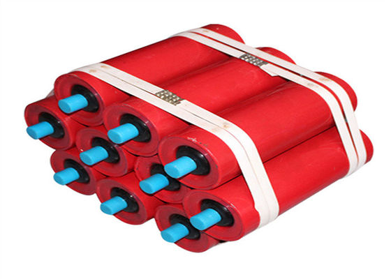 Steel Bearing Housing Conveyor Idler Roller High Wear Resistance Multi Labyrinth Seal For Mining
