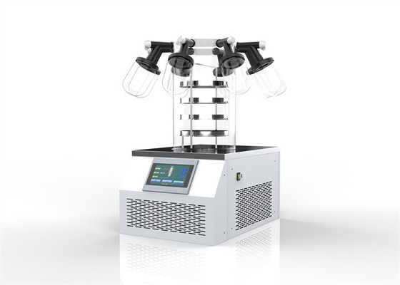 0.12m2 Four Material Trays Freeze Drying Machine For Fruit, Food And Vegetable Preservation