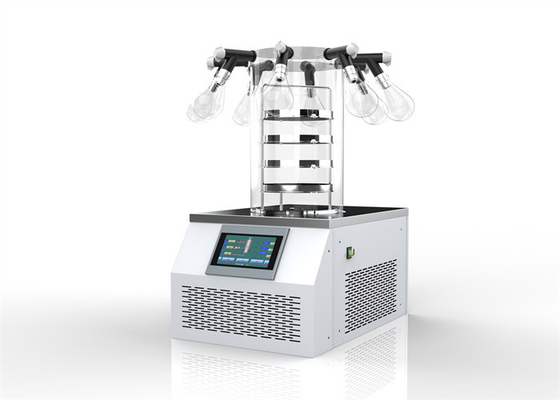 0.12m2 3kg Per Batch Air Cooling Freeze Drying Machine For Fruit Preservation