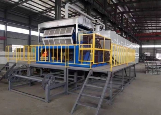 Paper Pulp Semi-Automatic Egg Tray Machine With Dryer