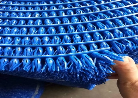 1m X 16m PE Surface Blue Color Gold Panning Carpet For Gold Mining