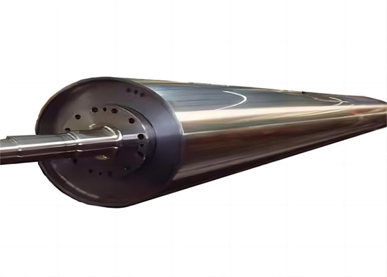 Q345B Flow System Long Life Time Cooling Roller For Bopp Bopet Film