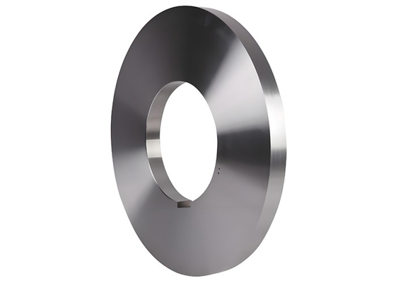 Professional Transformer Core 280mm OD Roll Slitting Carbide Knives With Tungsten Raw Material