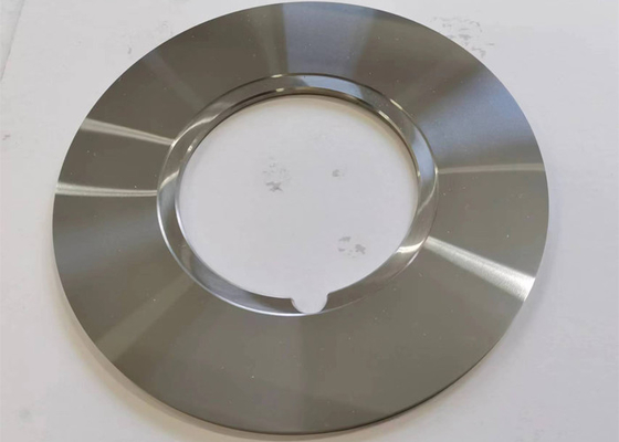 Professional Transformer Core 280mm OD Roll Slitting Carbide Knives With Tungsten Raw Material