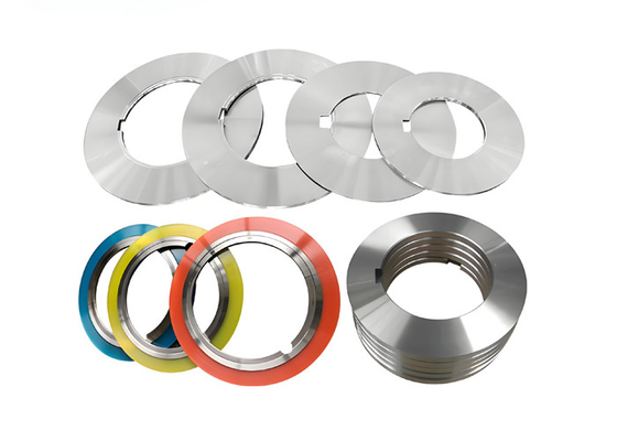 Metal Slitting Blade With Hardness In 52-65HRC Used For Coil Center Slitting Line
