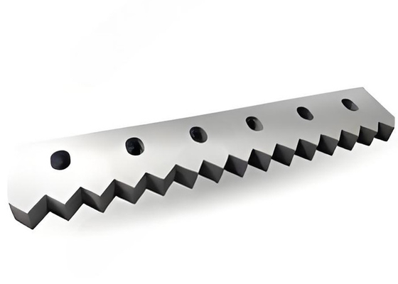 Custom Tire Plastic Recycling Single Shaft Shredder Blade Made Of H13 And 55SiCr