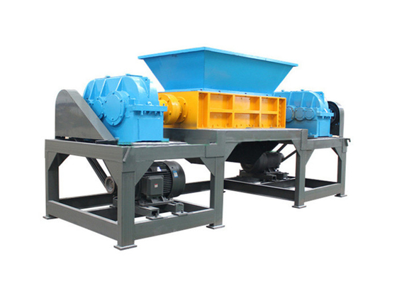 Double Shaft Waste Metal Shredding And Recycling Shredder Machine For Sale
