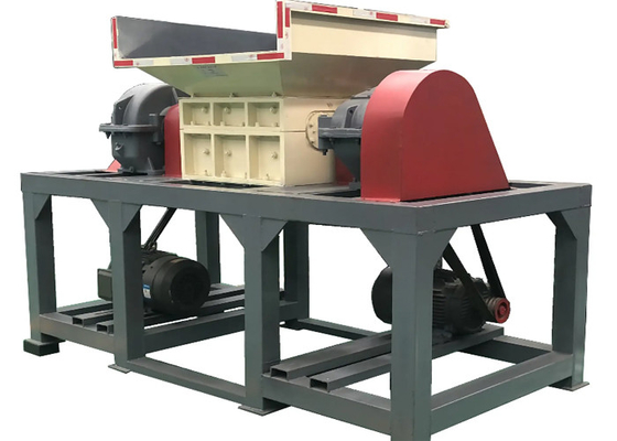 Double Shaft Waste Metal Shredding And Recycling Shredder Machine For Sale