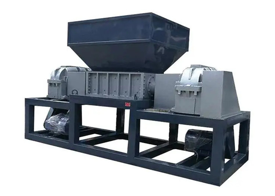 Double Shaft Waste Metal Shredding And Recycling Shredder Machine For Sale