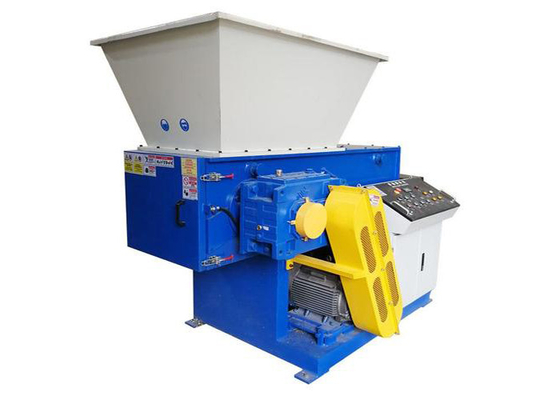 Single Shaft Waste Plastic Shredding And Recycling Shredder Machine For Sale