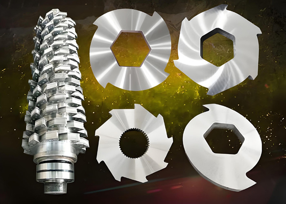 Hot Sale Double Shafts Shredder Blades For Tyre Recycling