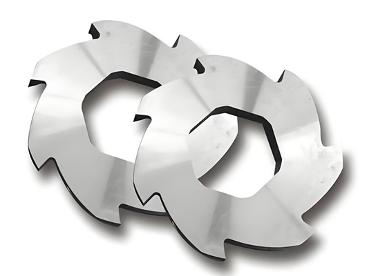 Wear Resistant Double Shaft Metal Shredder Blade For Waste Recycling Industry