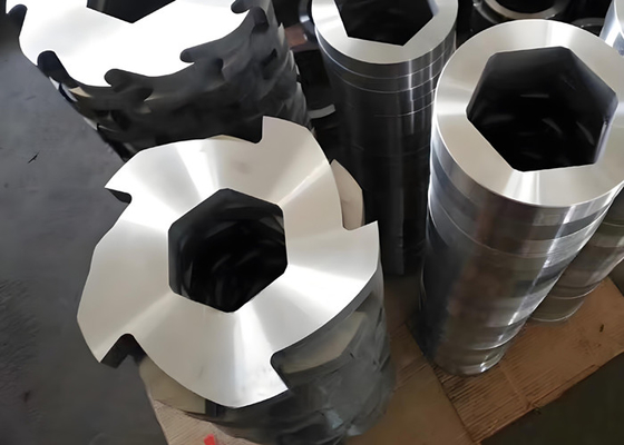 Wear Resistant Double Shaft Metal Shredder Blade For Waste Recycling Industry