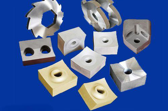 High Quality Single Shaft Shredder Blade Square Blades For Plastic Shredder Machines