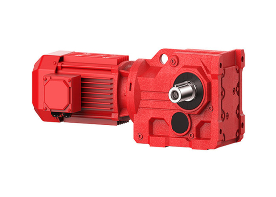 K Series Helical Gear Spiral Bevel Gear Motor Reducer With Electric Motor