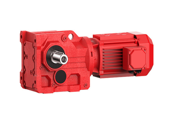K Series Helical Gear Spiral Bevel Gear Motor Reducer With Electric Motor