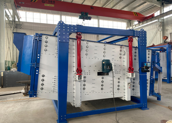 Large Capacity Vibrating Sieve Square Swing Screen For Fine Screening