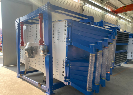Square Swing Vibrating Sieve Machine For Calcium Carbonate Screening Gyratory Fine Screen