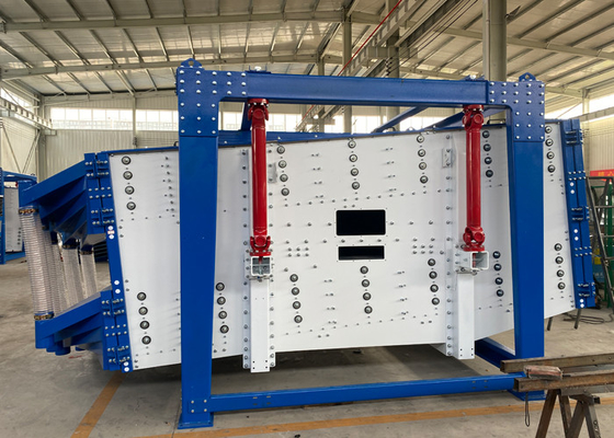 Square Swing Vibrating Sieve Machine For Calcium Carbonate Screening Gyratory Fine Screen