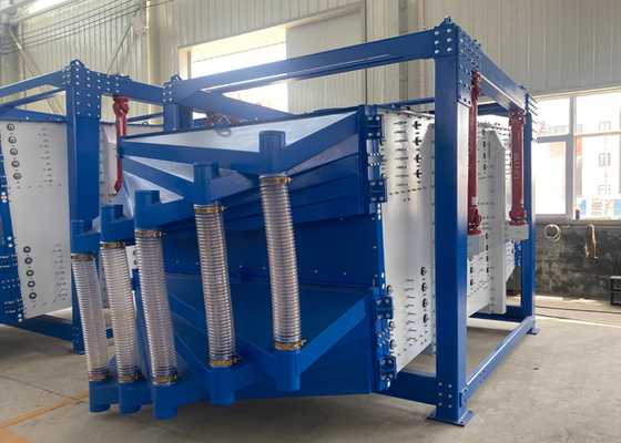 Quartz Sand Gyratory Sifter Square Swing Vibrating Screen Separator Machine
