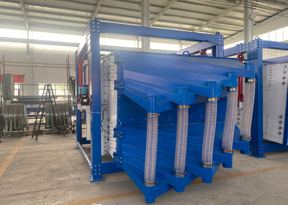 Quartz Sand Gyratory Sifter Square Swing Vibrating Screen Separator Machine