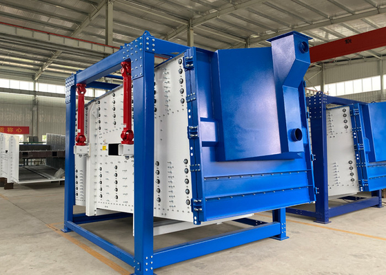 Quartz Sand Gyratory Sifter Square Swing Vibrating Screen Separator Machine