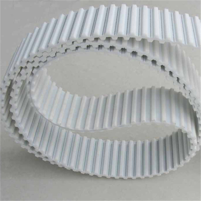 Endless AT10 Teeth Steel Cleats White Polyurethane Timing Belt PU Synchronous Belt