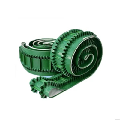 Skirt Edge Baffle PVC Green 3mm Conveyor Belt