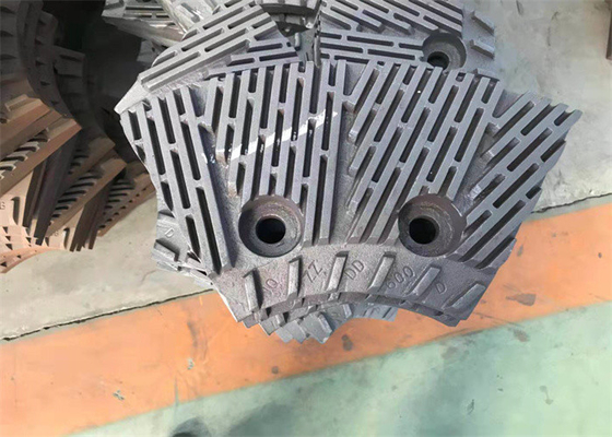 DDR Refiner Plate For Paper Making MDF Production Line