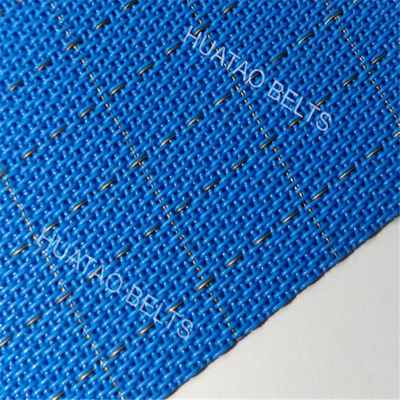 Blue Continuous Pre Press Air Belts For Wood Panel Manufacturing