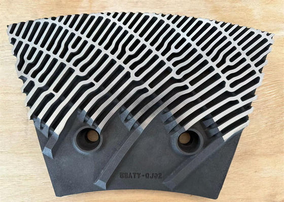 33mm-42mm Thickness Refiner Segments For MDF Refiner Defibrator