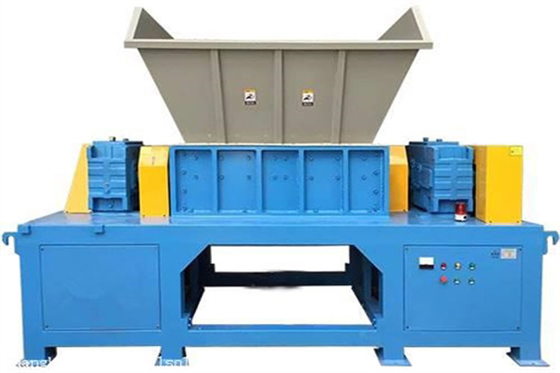 High Efficient Single Shaft Waste Material Recycling Shredder Machine For Waste Plastic