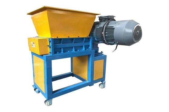 High Efficient Single Shaft Waste Material Recycling Shredder Machine For Waste Plastic