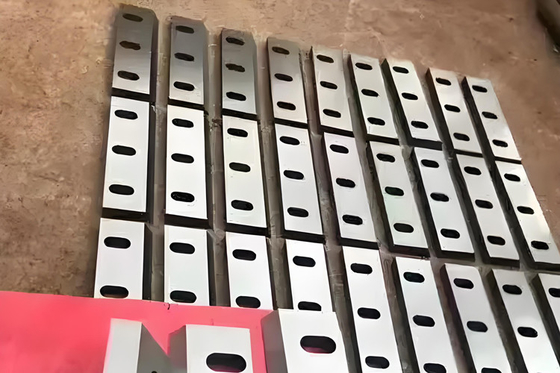 SKD-11 Crusher Blades With High Hardness For PET Bottle Recycling Crusher Machine