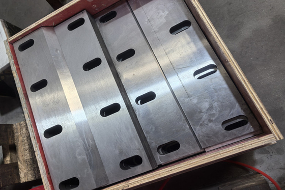 SKD-11 Crusher Blades With High Hardness For PET Bottle Recycling Crusher Machine
