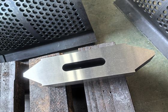 D2 Material Single Shaft Shredder Blade For Tyre Recycling
