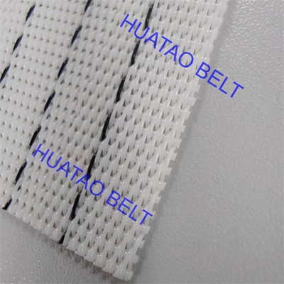 Polyester White Color Steam Pre Heater Belt For Wood Panel Manufacturing