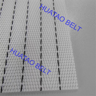 Polyester White Color Steam Pre Heater Belt For Wood Panel Manufacturing