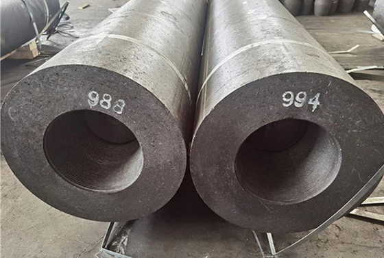500mm - 900mm Furnace Graphite Electrode Ultra High Performance UHP